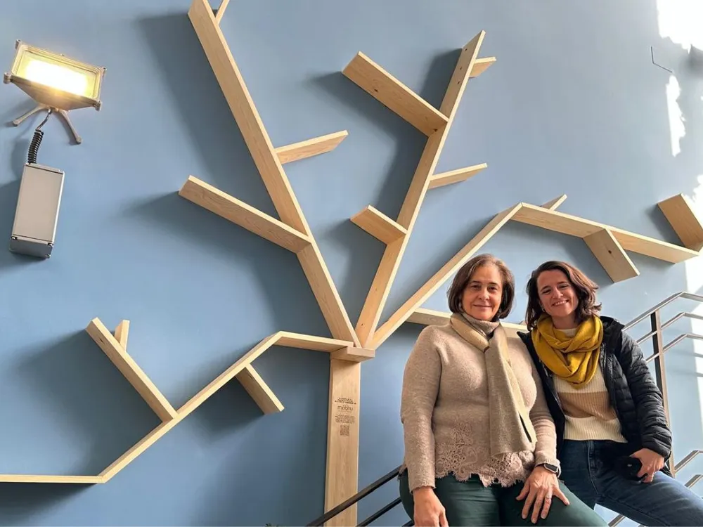 Estantería creativa "El árbol del conocimiento"
